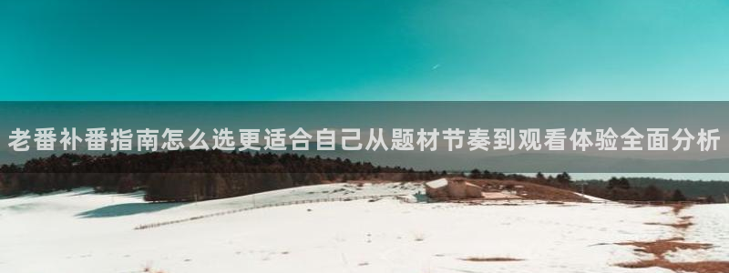 动漫作品介绍:老番补番指南怎么选更适合自己从题材节奏到观看体验全面分析