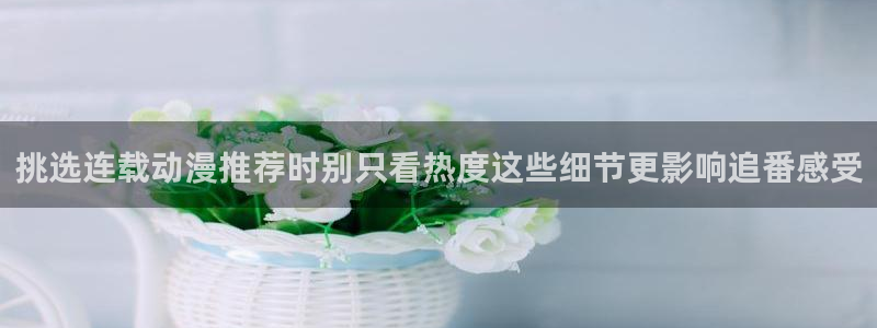 新番动画排行:挑选连载动漫推荐时别只看热度这些细节更影响追番感受