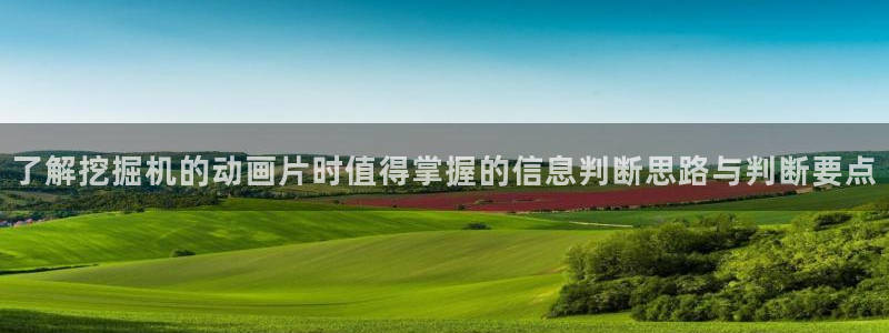 动漫收藏榜:了解挖掘机的动画片时值得掌握的信息判断思路与判断要点