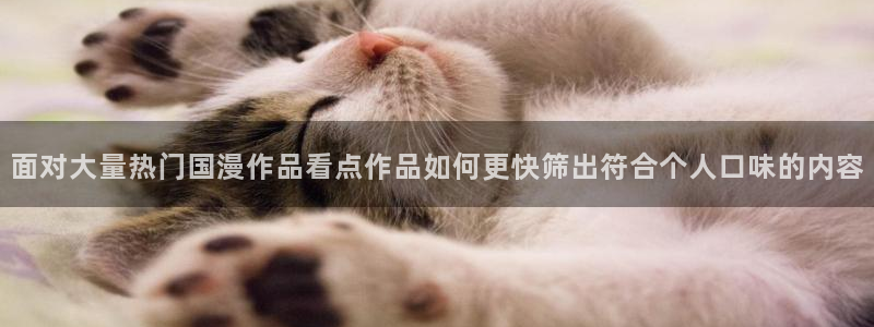 日本动漫排行:面对大量热门国漫作品看点作品如何更快筛出符合个人口味的内容